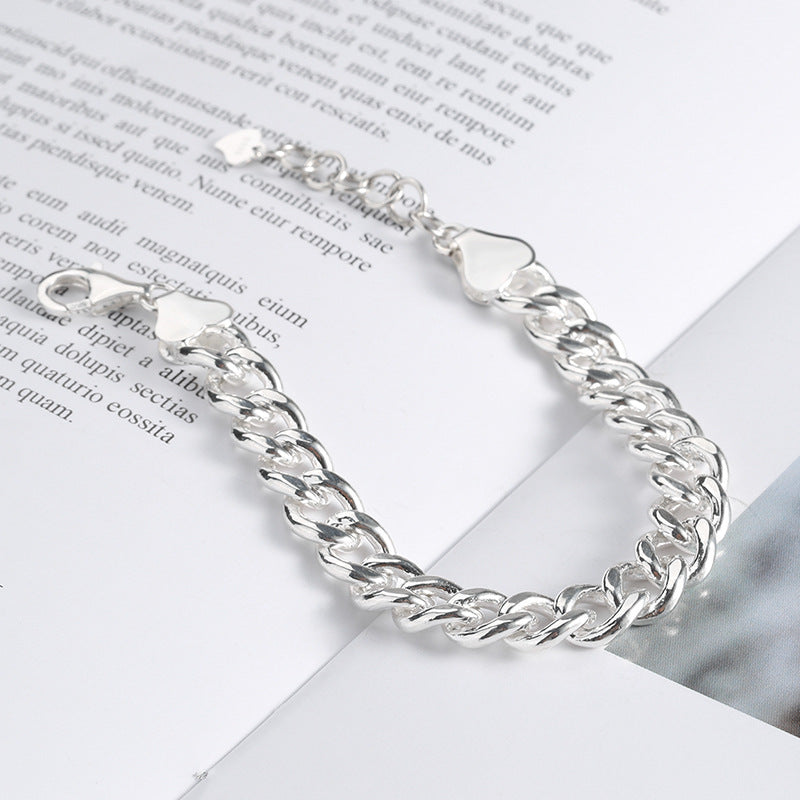European And American 925 Sterling Silver Bracelets Hot Style