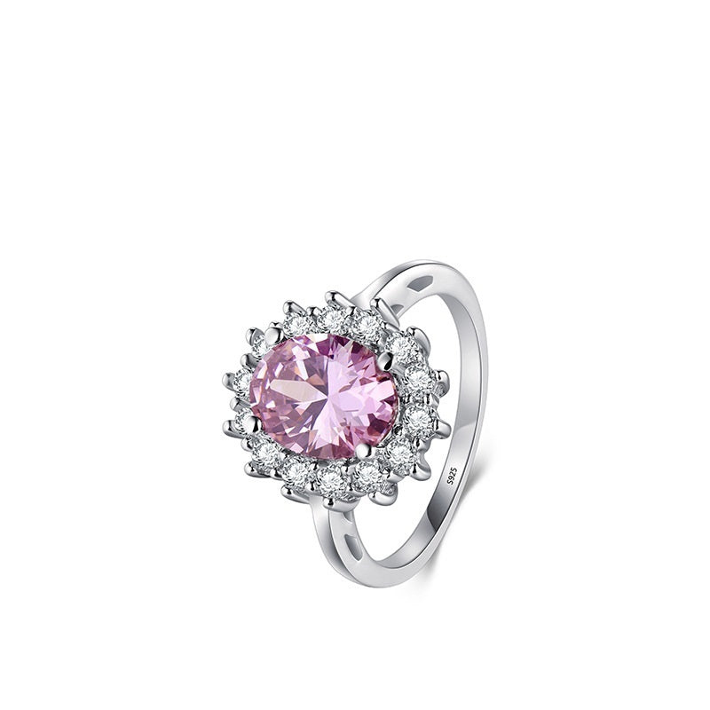 Light Luxury Rings Exquisite Simple And Versatile 925 Silver Ins Style Design Jewelry