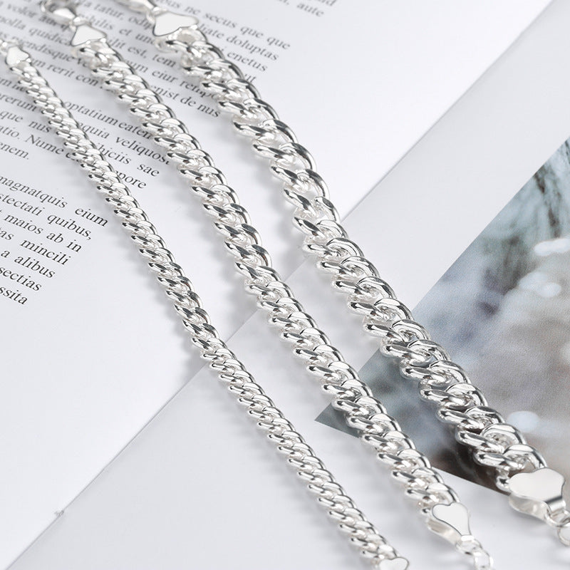 European And American 925 Sterling Silver Bracelets Hot Style