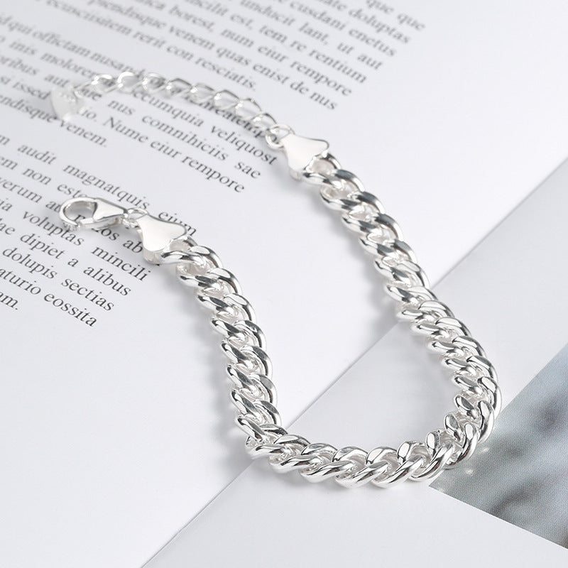 European And American 925 Sterling Silver Bracelets Hot Style