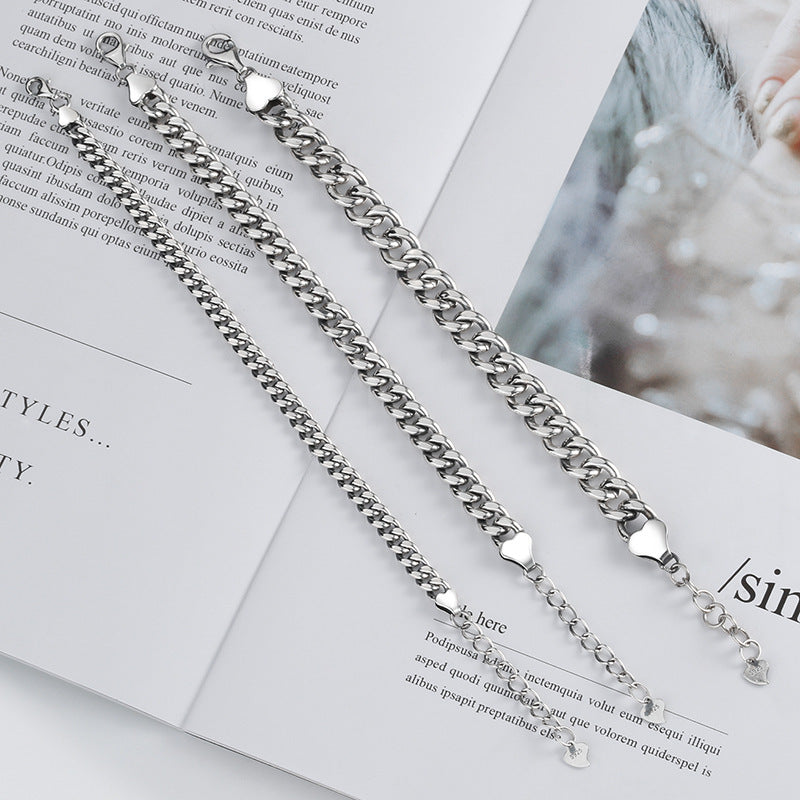 European And American 925 Sterling Silver Bracelets Hot Style