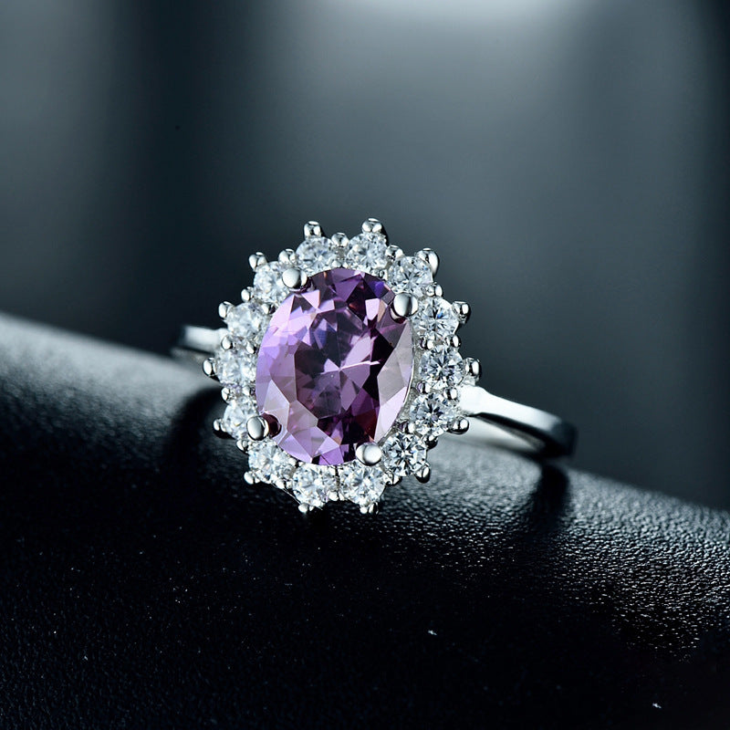 Light Luxury Rings Exquisite Simple And Versatile 925 Silver Ins Style Design Jewelry